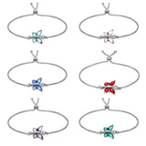 Butterfly Adjustable Urn Bracelet - Memorial Ash Keepsake Jewellery - With Optional Personalised Engraved