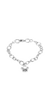Star Link Chain Urn Bracelet with Option Personalised Engraving