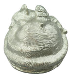 Silver Angel Cat Urn - ETP11