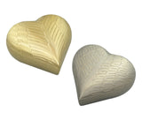 Guardian Angel Heart Keepsake Urn in Gold or Silver - ETH09