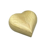 Guardian Angel Heart Keepsake Urn in Gold or Silver - ETH09