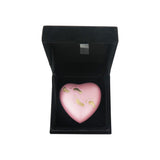 Baby Girl Pink Foot Prints Heart Keepsake Urn - ETH16