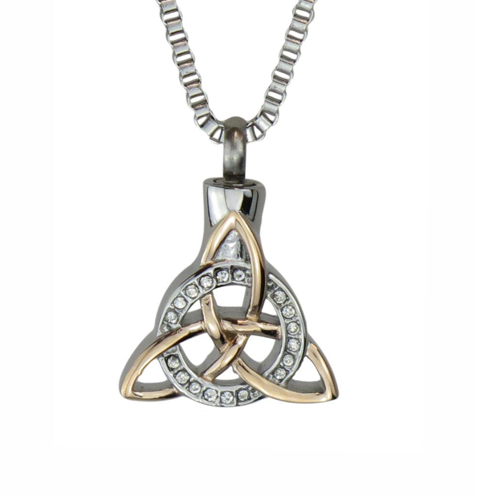 Celtic knot clearance cremation jewelry