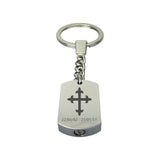 Personalised Cross Urn Keyring - ETK18