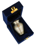 Miniature Silver and Gold Keepsake Urn - ETM03