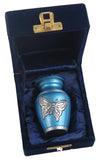 Miniature Blue Butterfly Keepsake Urn - ETM09