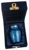 Miniature Blue Marble Effect Keepsake Urn - ETM11