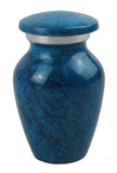 Miniature Blue Marble Effect Keepsake Urn - ETM11
