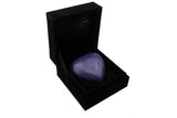 Royal Purple Enamel Heart Keepsake Urn - ETH27