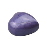 Royal Purple Enamel Heart Keepsake Urn - ETH27