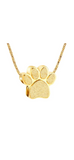 Paw Shape Pet Cremation Urn Pendant