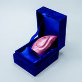 Miniature Pink Enamel Teardrop Aluminium Keepsake Urn