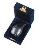 Miniature White Enamel Teardrop Aluminium Keepsake Urn