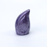 Miniature Purple Enamel Teardrop Aluminium Keepsake Urn