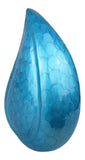 Blue Teardrop Urn - ETT07