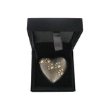 Golden Paws Slate Heart Keepsake Urn - ETH01
