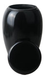 Large Classic Black Urn with Optional Personalised Engraving - ETL04