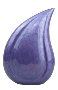 Purple Teardrop Urn - ETT01