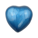 Royal Blue Enamel Heart Keepsake Urn - ETH26