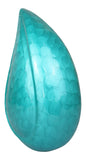 Turquoise Teardrop Urn - ETT03