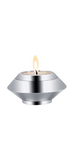 Elegant Rose Gold Keepsake Urn with Tealight Candle Holder for Ashes Cremains